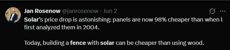 Solar panel installation growth